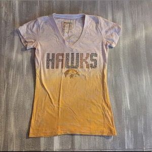 ♥️5️⃣SALE♥️ Iowa Hawkeyes Rhinestoned Tee